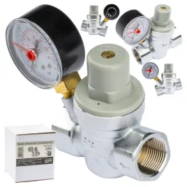 reduktor-regulator-cisnienia-wody-z-manometrem-fi-3-4-dn20-mosiezny-filtr