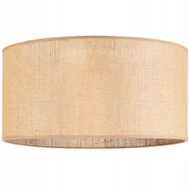 abazur-rustykalny-okragly-walec-tuba-40cm-juta-bezowy