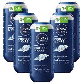 nivea-protect-care-zel-pod-prysznic-meski-plyn-do-mycia-zestaw-250ml-x-5