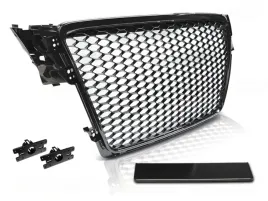 atrapa-grill-glossy-black-audi-a4-b8-08-11-plaster-miodu