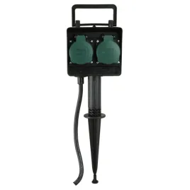 gniazdo-elektryczne-rozgaleznik-majstero-zielony