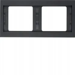 ramka-podwojna-hager-czarny