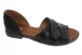 sandal-damski-plaskie-jezzi-czarne-r-37