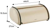 chlebak-bezowy-44cm-kinghoff-marka-kinghoff-kod-producenta-kh-1866