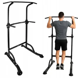 regulowane-porecze-do-cwiczen-dipow-stacjonarny-drazek-do-podciagania