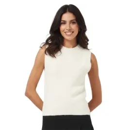 kamizelka-damska-zara-elegancka-z-dzianiny-kremowa