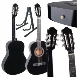 zestaw-gitara-klasyczna-4-4-stojak-gitara-do-nauki-pelnowymiarowa