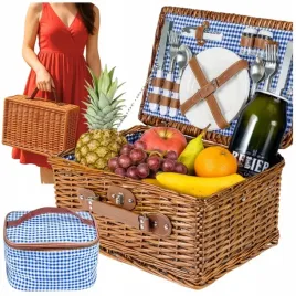kosz-wiklinowy-piknikowy-4osob-zestaw-sztucce-prezent-na-romantyczny