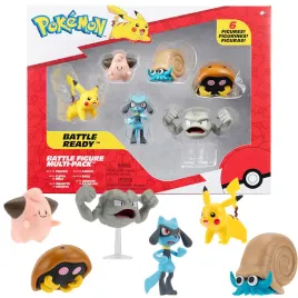pokemon-6-figurek-pikachu-cleffa-riolu-geodude-omanyte-kabuto
