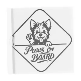naklejki-na-samochod-pies-yorkshire-terrier-z-napisem-paws-on-board