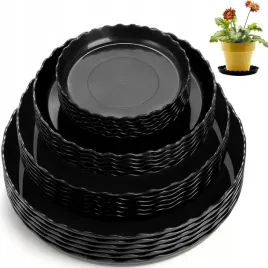 podstawki-ociekowe-pod-doniczki-okragle-czarne-15-30-cm-zestaw-24-szt