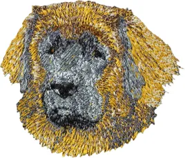 leonberger-naszywka-w-ksztalcie-psa-haftowana-latka-unikatowa-ozdoba-do