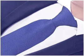 modny-krawat-meski-kropki-niebieski-zakardowy-rc38