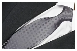 zakardowy-gladki-krawat-w-groszki-stalowy-rc235