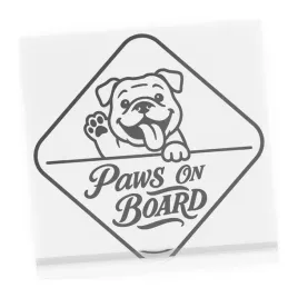 naklejka-na-samochod-pies-buldog-angielski-paws-on-board