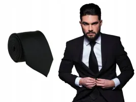 krawat-meski-klasyczny-szeroki-gladki-czarny-8-cm