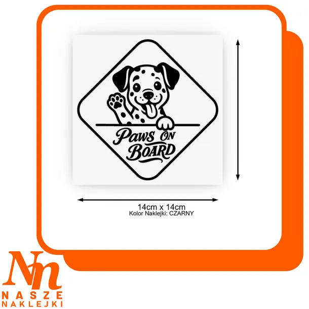 naklejka-na-samochod-pies-dalmatynczyk-paws-on-board-producent-oracal