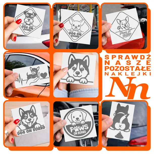 naklejka-na-samochod-pies-dalmatynczyk-paws-on-board-stan-nowy-stan-opakowania-oryginalne