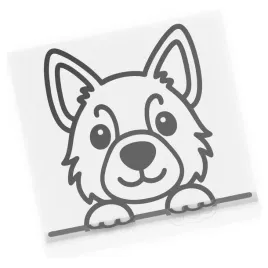 naklejki-na-samochod-pies-corgi-na-tylna-szybe-pupil