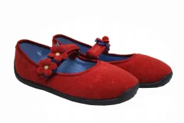 kapcie-dzieciece-balerina-lemigo-czerwony-r-34
