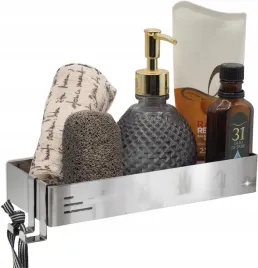 polka-lazienkowa-prysznicowa-z-haczykami-metalowa-nierdzewna-10x24cm