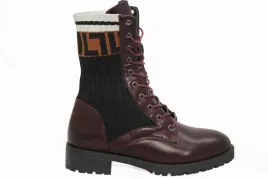 jezzi-botki-damskie-bordo-plaskie-r-38