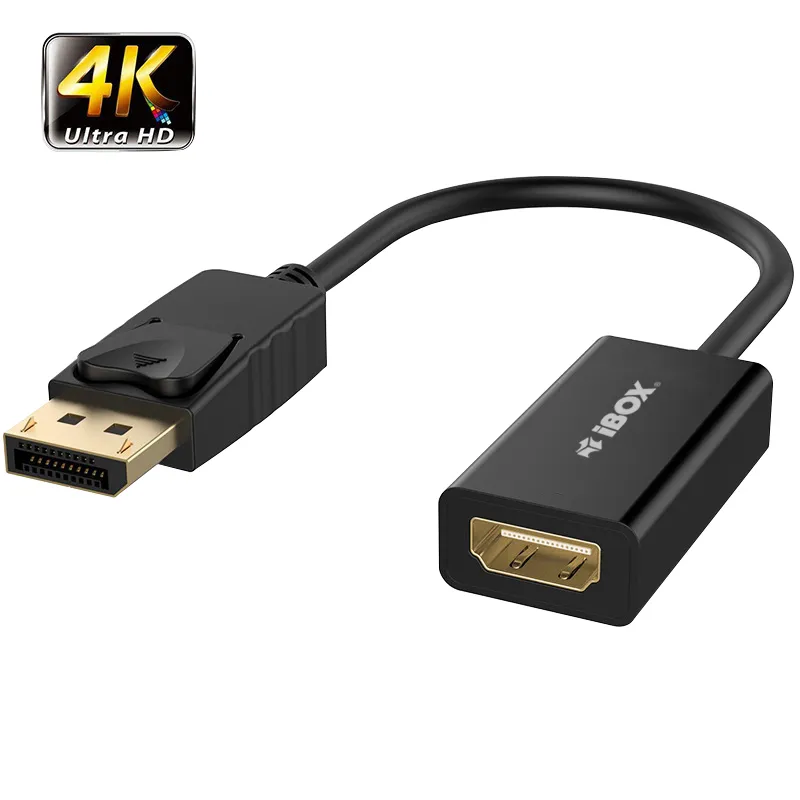kabel-adapter-ibox-iadp4k-displayport-do-hdmi