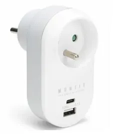 rozgaleznik-sieciowy-pojedynczy-usb-a-usb-c-montis-mt147-bialo-szary