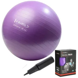 hms-pilka-gimnastyczna-rehabilitacyjna-anti-burst-do-cwiczen-fitness-65-cm