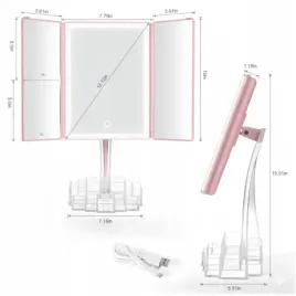 lustro-kosmetyczne-podswietlane-led-3-skrzydla-2x-3x-organizer-roz-gratis