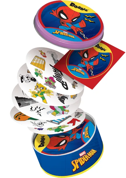 gra-towarzyska-dobble-spider-man-stan-nowy-stan-opakowania-oryginalne