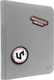 album-ultra-pro-patchcraft-zippered-9-pocket-pro-binder-szary