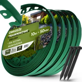 obrzeze-trawnikowe-50m-50mm-100x-kotwy-szpilki-kolki-mocowania-zielony