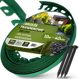 obrzeze-trawnikowe-10-m-40mm-20x-kotwy-szpilki-kolki-mocowania-zielony