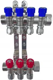 x-home-rozdzielacz-pex-1-x-16-mm-4-obwody-wody-zimnej-3-obwody-cieplej