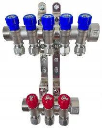 x-home-rozdzielacz-pex-1-x-16-mm-5-obwody-wody-zimnej-3-obwody-cieplej