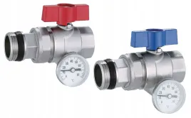 x-home-zawor-kulowy-ze-srubunkiem-termometrem-1-prosty-czerwony-niebieski