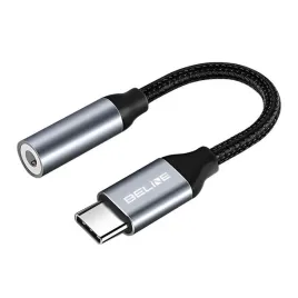 kabel-adapter-beline-usb-c-jack-35mm-dac-czarny