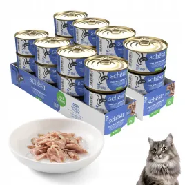 schesir-candb-mokra-karma-dla-kota-tunczyk-szprotki-w-galarecie-zestaw-24x85g