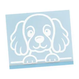 naklejki-na-samochod-pies-cocker-spaniel-z-lapkami-na-auto