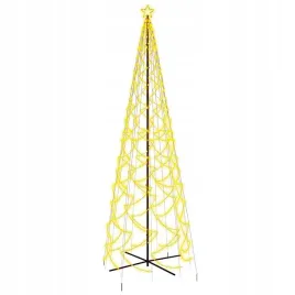 choinka-stozkowa-1400-cieplych-bialych-zarowek-led-160x500cm-bozenarodzenie