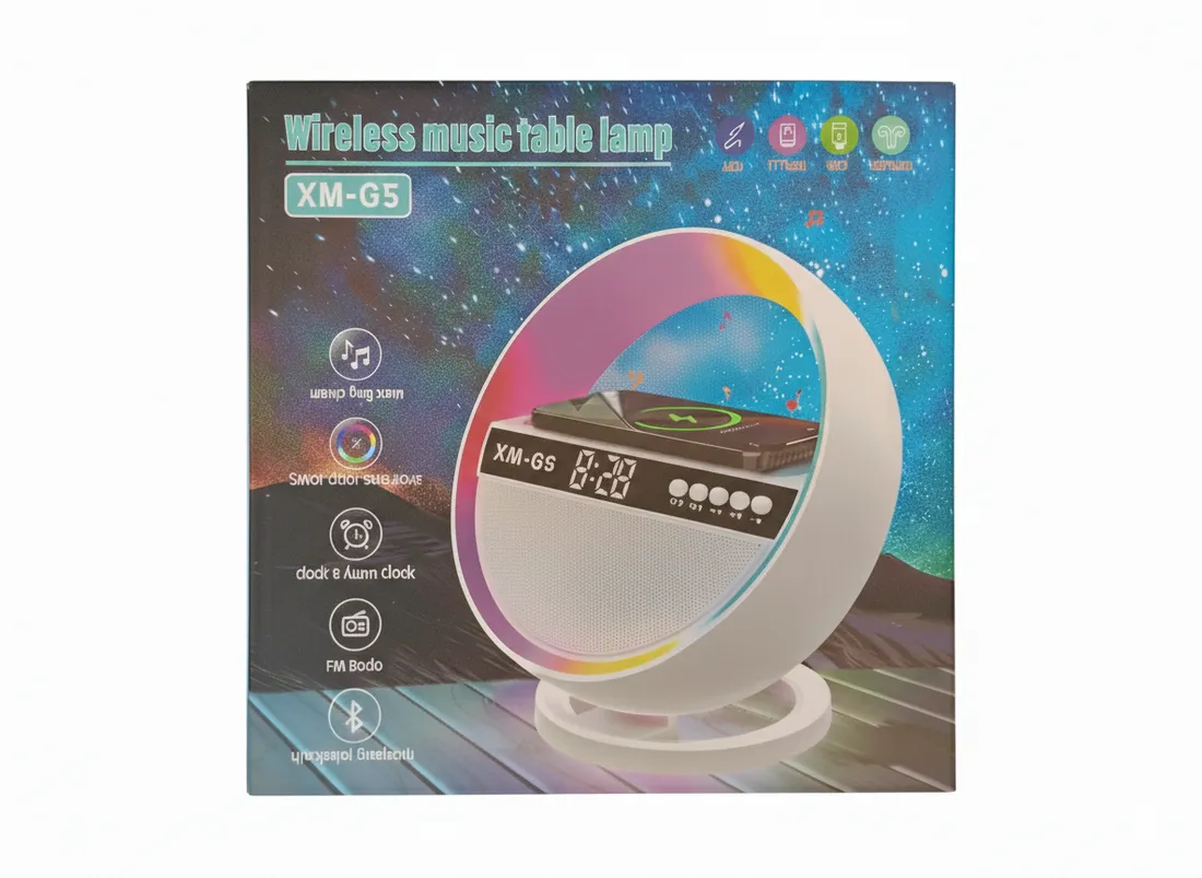 inteligentna-lampa-nocna-glosnik-g-shape-5w1-stan-nowy