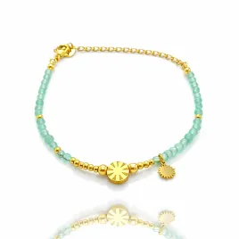 bransoletka-mint-solar-slonce-mietowa-zlota-stal-chirurgiczna-316l-prezent