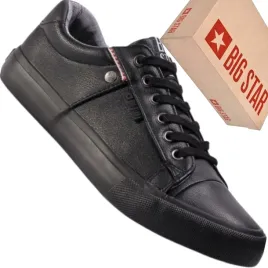 trampki-big-star-meskie-gg174029-czarne-niskie-buty-z-ekoskory