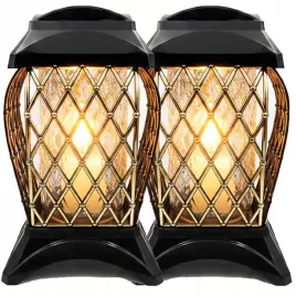 2x-znicz-duzy-szklany-ozdobny-na-grob-na-cmentarz-lampion-dekor-kratka