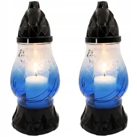 2x-znicz-ozdobny-szklany-na-grob-cmentarz-lampion-dekoracyjny-niebieski
