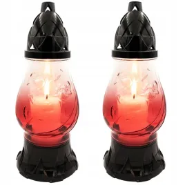 2x-znicz-ozdobny-szklany-na-grob-cmentarz-lampion-dekoracyjny-roza-czerwony