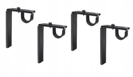 ikea-betydlig-wspornik-scienny-karnisza-czarny-zestaw-4szt