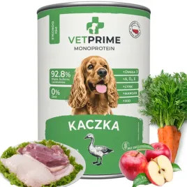 vetprime-monobialkowa-kaczka-400g-karma-mokra-dla-psa-hypoalergiczna