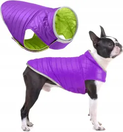 kurtka-kamizelka-dla-psa-zimowa-ciepla-dwustronna-zielono-fioletowa-xxl